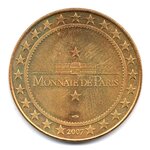 Mini médaille monnaie de paris 2007 - la cigale