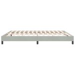 vidaXL Sommier à lattes de lit sans matelas 180x210 cm velours