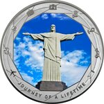 Pièce de monnaie en Argent 1000 Francs g 31.1 (1 oz) Millésime 2025 Journey of a Lifetime CHRIST THE REDEEMER