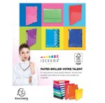 Chemise Poche Iderama 265g A4 - Bleu Foncé - X 10 - Exacompta