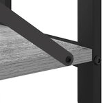 vidaXL Étagère Sonoma gris 60 x 30 x 85 cm Bois d'ingénierie