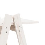 vidaXL Étagère 5 niveaux en forme de A 110x40x180 5 cm bois pin massif