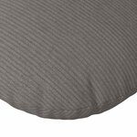 vidaXL Coussins de siège 2 Pièces Gris clair Ø 40 cm