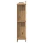 vidaXL Cabinet de Tête de Lit Chêne artisanal Bois d'ingénierie