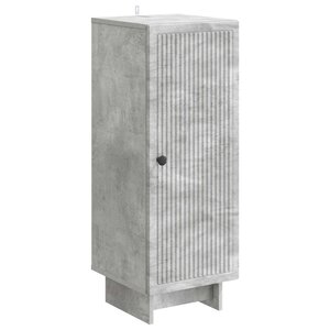 vidaXL Buffet Gris béton 33 x 34 5 x 90 cm Bois d'ingénierie