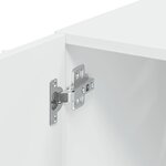 vidaXL Armoire murale blanc 30x42 5x40 cm bois d'ingénierie
