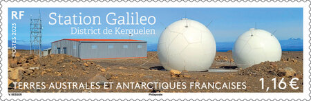 Timbre TAAF - Station Galileo - District de Kerguelen