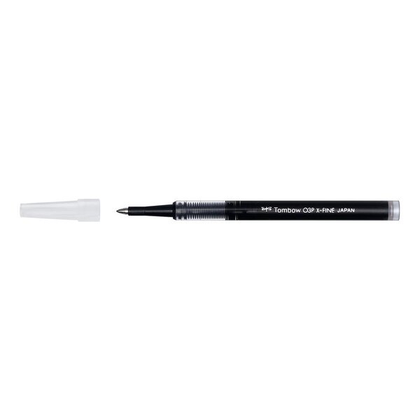 Recharge mine pour roller pointe fine noir tombow