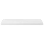 vidaXL Étagère murale flottante Blanc brillant 90x23 5x3 8 cm MDF