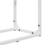 vidaXL Portant de bois chauffage blanc 60x25x100 cm