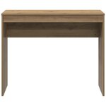 vidaXL Bureau chêne artisanal 90x40x72 cm bois d'ingénierie