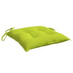 vidaXL Coussins de palette lot de 4 vert brillant 50x50x7 cm