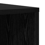 vidaXL Ensemble meuble TV 2 Pièces Chêne noir 37 x 35 x 107 cm