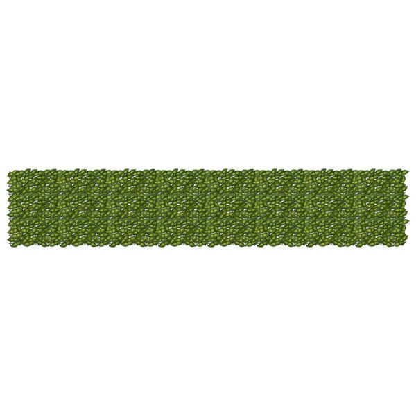 vidaXL Écran de balcon avec feuilles Vert et jaune 400 x 75 cm