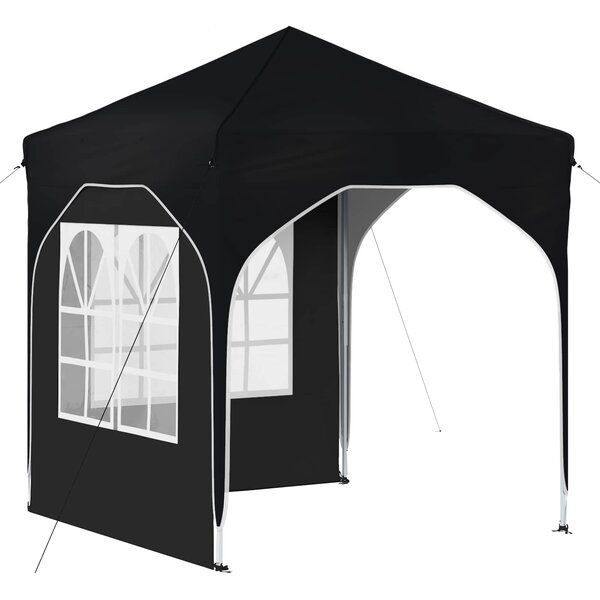 vidaXL Tente de fête pop-up 192 x 192 x 245 cm Anthracite