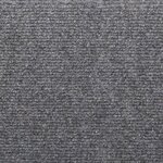 vidaXL Tapis de marches d'escalier 5 Pièces Gris 65x21x4 cm Aiguilleté
