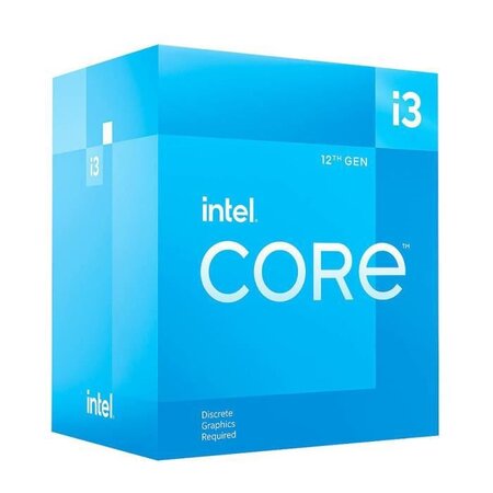 Processeur - INTEL - Core i3-12100F - 12M Cache, jusqu'a 4.30 GHz