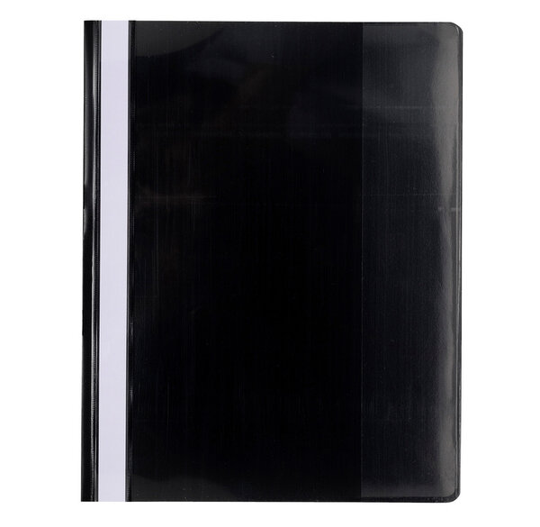 Chemise à lamelle Premium PVC A4+ noire EXACOMPTA