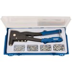 Draper Tools Ensemble de riveteuse Bleu 27843