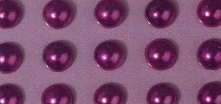 Perle de pluie autocollante ø2mm lilas foncé 160 pièc.