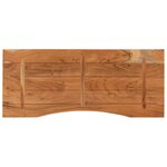 vidaXL Dessus de bureau 140x60x2 5 cm rectangulaire bois massif acacia