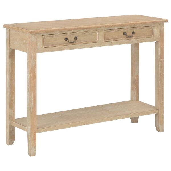 vidaXL Table console 110x35x80 cm Bois