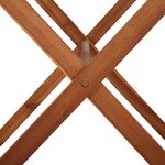 vidaXL Table de jardin 110x67x74 cm Bois d'acacia massif