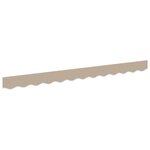 vidaXL Dossière de store beige 2 8x0 2 m pour cadre de 3 m