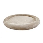 Tapis de jeu nid en peluche beige
