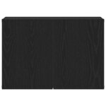 vidaXL Meuble TV Chêne noir 60x30x41 cm Bois d'ingénierie