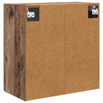 vidaXL Armoire Murale 59 x 31 x 60 cm Bois d'ingénierie Bois ancien