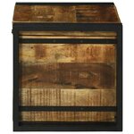 vidaXL Boîte de Rangement 40 x 40 x 40 cm bois de manguier massif