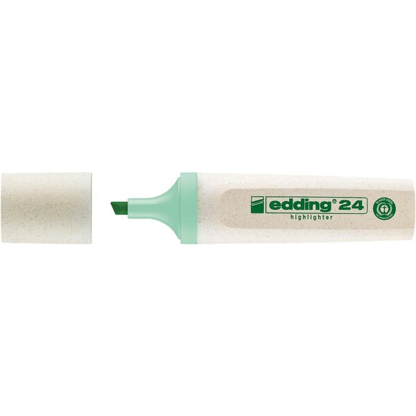 Surligneur 24 Ecoline Vert pastel 2-5 mm x 10 EDDING