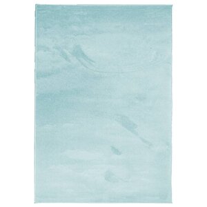vidaXL Tapis OVIEDO à poils courts vert 200x200 cm