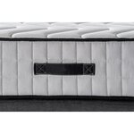 Ensemble sommier + matelas 160 x 200 cm - 672 Ressorts ensachés - 7 zones de confort - 27 cm