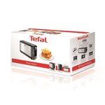 TEFAL TL365ETR Grille-pain Express 1 fente, Toaster, 7 niveaux de dorage, Décongélation, Réchauffage, Remontée extra haute du pain