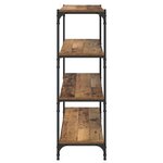 vidaXL Bibliothèque Bois Ancien 100 x 33 x 100 cm