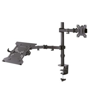 Newstar support de bureau d'ordinateur portable 10"-32" 4-52 cm noir