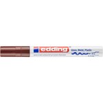 Marqueur Peinture brillante 750 marron 2-4 mm x 10 EDDING
