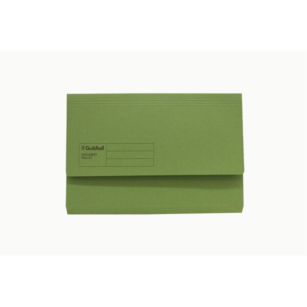 Chemise Poche Recyclé 285g Fc - Vert - X 50 - Exacompta