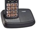 Fysic téléphone dect fx-5520 double noir