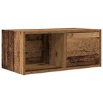 vidaXL Meubles TV 2 Pièces vieux bois 60x31x25 5 cm bois d'ingénierie