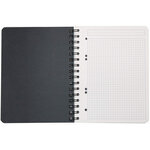 Recharge pour EXABOOK spirale A5+ 160 pages perforées+détachables 5X5 RHODIA