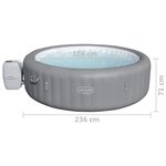 Bestway Cuve thermale ronde Lay-Z-Spa Grenada Airjet