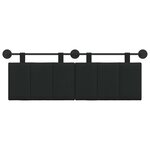 vidaXL Tête de lit suspendue Tissu