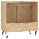 vidaXL Armoire de bain chêne sonoma 58x33x60 cm bois d'ingénierie