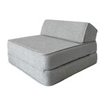Fauteuil enfant en mousse gris