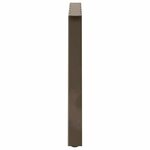 vidaXL Pieds de table à manger en forme de A  2 pièces  100 x (72-73) cm  acier
