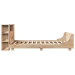 vidaXL Cadre de lit sans matelas 120x200 cm bois de pin massif