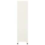 vidaXL Armoire à casiers Gris et bleu 90x45x180 cm Acier